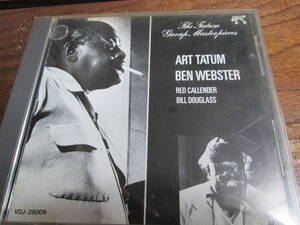 【送料無料】中古CD ★ART TATUM/THE TATUM GROUP MASTERPIECES ☆アート・テイタム VOJ-28009