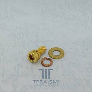 TERAISM BN-10 アーシング用M8ボルト/物理&化学に於ける超強力静電気除去効果！装着部からエネルギー供給！最強のアーシングボルト！