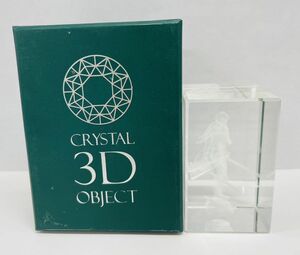 L271-G9-162 CRYSTAL 3D OBJECT 進撃の巨人 リヴァイ アッカーマン リヴァイ兵長 クリスタル 置物 置き物 オブジェ インテリア小物