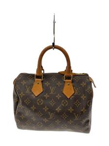 LOUIS VUITTON◆1)スピーディ25_モノグラム・キャンバス_BRW/PVC/BRW