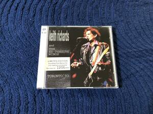 2CD Limited Edition 1206 Keith Richards キース・リチャーズ Toronto 93 and The Ex-Pensive Winos