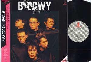 LP★BOOWY幻の1st/モラル(帯付/ビクター,VIH-6077,￥2,500,