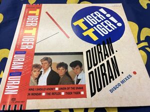 Duran Duran★中古LP国内盤帯付「デュラン・デュラン～タイガー・タイガー」