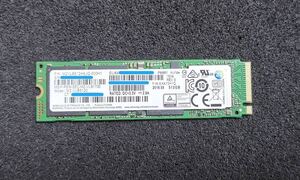 ((使用時間3時・1枚限定)) SAMSUNG SSD PM981 512GB MZ-VLB5120 M.2 NVMe PCI-e 2280