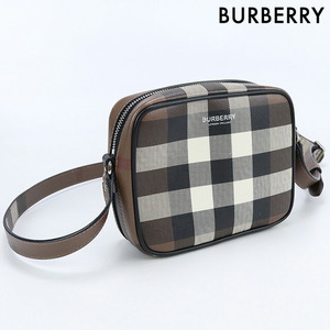 中古 バーバリー 斜め掛け ショルダーバッグ ユニセックス ブランド BURBERRY バーバリーチェック クロスボディバッッグ PVC