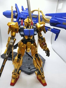 MG 1/100 百式Ver2.0 ＆MG 1/100 メガ・バズーカ・ランチャー 徹底改修塗装済完成品ガンプラ