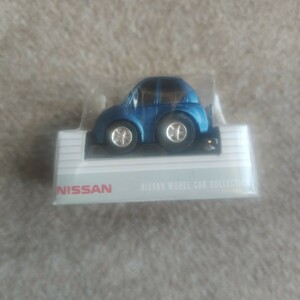 NISSAN MODEL CAR COLLECTION 日産モデルカーコレクション 青 マーチ K12 チョロQ タカラ 1