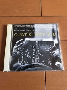 希少! curtis mayfield tribute☆CD☆国内盤☆人気！貴重！レア！ジャンク！