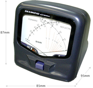 【新品】SX40Ｃ 144～470MHz通過型SWR・パワー計（交差形電力計）ダイヤモンド製.sa3