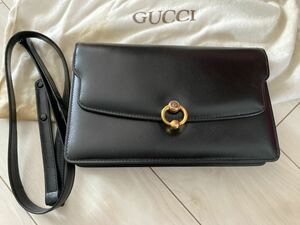 新品★未使用★GUCCI★ショルダーバッグ★レディース★金具★正規品★保存袋付★本革★ハンドバッグ★傷なし★美品