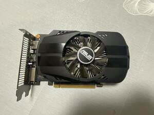 ASUS PH-GTX1050 Ti 　4GB 補助電源不要 DVI HDMI DP PCI-Express グラフィックボード 美品　動作品