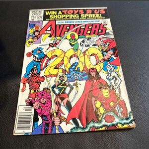 激レア　1980年　リーフ アメコミ　 #200 October MARVEL COMICS アメコミリーフ　アベンジャーズ　Avengers Special anniversary issue 