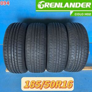 GRENLANDER COLO H02 グリンランダー 185/50R16 2021年製造　中古タイヤ4本セット