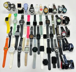 スマートウォッチ スポーツウォッチ デジタル 腕時計 50.点 個 セット SWATCH SEIKO ASICS TIMEX ice watch SUMSUNG 等 大量 まとめて H689