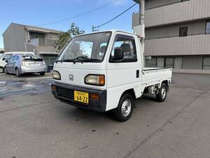 格安出品!!/ホンダ/アクティートラック/車検7年10月/8万キロ台/5MT/フルタイム4WD/3方開 