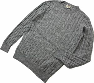 BEAUTY＆YOUTH UNITED ARROWS ☆ ユナイテッドアローズ カシミア ウール ニット セーター L メンズ 秋冬 上品 定番 大人カジュアル■S3683