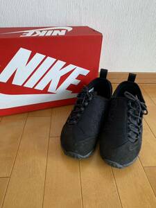 美品◆ BLACK COMME DES GARCONS × NIKE AIR FOOTSCAPE NM ◆コムデギャルソン　ナイキエアフットスケープ25.0