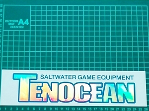 Ten Ocean Sticker テンオーシャン　ソルトウォーターゲームエクイップメント ステッカー　 シール/オフショア シーバス 