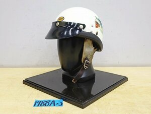 1788A23 Buco ブコガーディアン ヘルメット Sサイズ？ ハーフヘルメット エドロスデカール ビンテージ ヴィンテージ バイク オートバイ