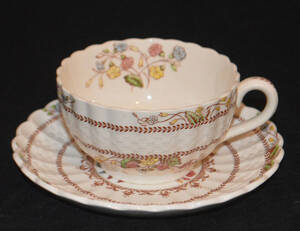 SPODE COPELAND チャイナ カップ & ソーサー カウスリップ パターン