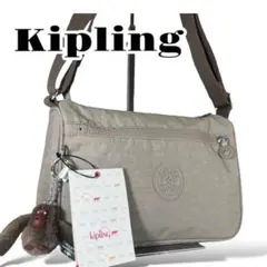 未使用品 kipling キプリングショルダーバッグ ゴリラ付 斜め掛け