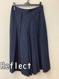 リフレクト (Reflect) ネイビー ガウチョパンツ ウエストゴム サイズ11