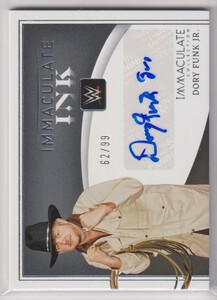 WWE DORY FUNK JR. AUTO 2023 PANINI IMMACULATE INK AUTOGRAPH / 99 枚限定 ドリー・ファンク・ジュニア 直筆 サイン 全日本 プロレス