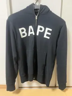 BAPE フルジップ パーカー 黒