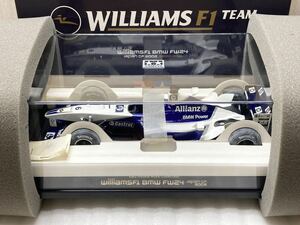 即決 タミヤ 1/20 ウイリアムズ BMW FW24 モントーヤ F1 日本GP仕様 ディスプレイケース付き 完成品 マスターワークコレクション 未使用品