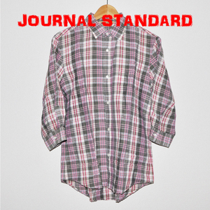 ★JOURNAL STANDARD (ジャーナルスタンダード) 七分袖シャツ B