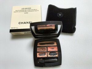 CHANEL シャネル レ ベージュ パレット ルガール ウォーム 5色アイシャドウ 箱 ベロアケース付き #184189 原産国フランス