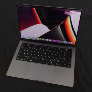 1円 Apple MacBook Pro 14インチ ノートPC A2442 M1 Pro 16GB 512GB Monterey 12.0.1 スペースグレイ