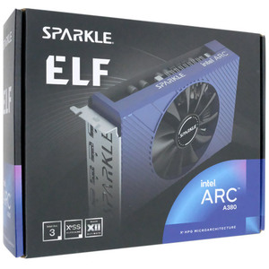 SPARKLE Intel Arc A380 ELF SA380E-6G PCIExp 6GB [管理:1000028822]