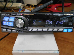 ALPINE　アルバイト　CDデッキ　CDA－７８９２J　開閉 AM FM CD 全て動作確認済み