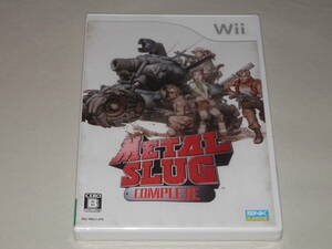 ★新品 送料無料 Wii　メタルスラッグ コンプリート 1.2.X.3.4.5.6　7作収録　METAL SLUG COMPLETE SNK メタスラ 海底大作戦 KOF 怒 IKARI