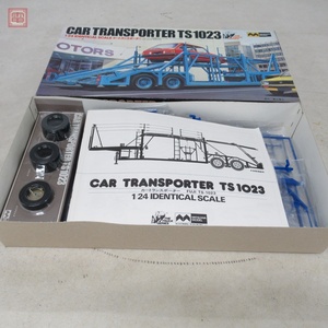 未組立 ミツワモデル 1/24 カートランスポーター TS1023 ディスプレイタイプ KIT NO.313 MITSUWA MODEL CAR TRANSPORTER【20