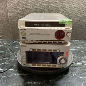 MYM1-223 激安 SONY STR-MD777 MINI Hi-Fi COMPONENT SYSTEM 通電OK 中古現状品 ※3回再出品で処分