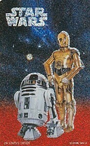 ●スターウォーズ C-3PO R2-D2テレカ
