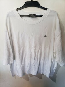 ヴィヴィアンウエストウッド　メンズ 半袖Tシャツ カットソー 白　フリーサイズ