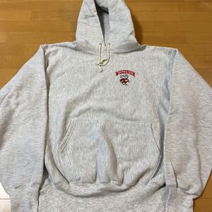 極上ミント バッキー チャンピオン リバースウィーブ パーカー ビンテージ Champion 90s スウェット