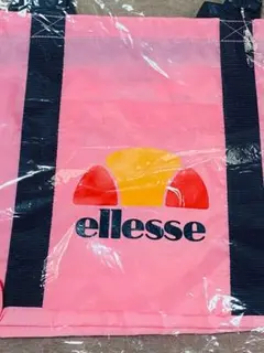 新品未開封　タグ付き　エレッセ ellesse 大きめ　トートバッグ　ピンク