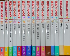 お値下げ不可　バラ売り不可　病気がみえる　1～15　小児科あり