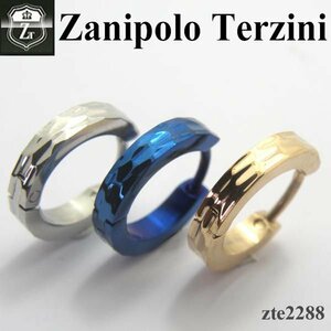 Zanipolo Terzini ザニポロ タルツィーニ ピアス サージカルステンレス ZTE2288 ブルー 片耳用