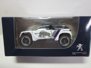 ★超レア稀少★PEUGEOT プジョー 3008 DKR★ミニカー★モノトーン　レッドブル★ NOREVノレブ社製★白黒★新品・未使用品★1/64スケール★