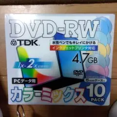 TDK DVD-RW47CPW*10G