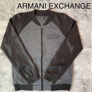 ARMANI EXCHANGE アルマーニエクスチェンジ スタジャン トラックジャケット ジップアップ 刺繍ロゴ レディース 玉FL3012