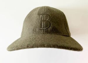 良好!! 名作!! 00s OLD NAVY WOOL CAP オールドネイビー ウール キャップ カーキ size FREE