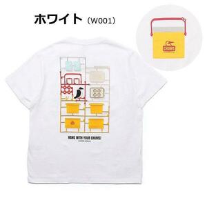 CHUMS Tシャツ メンズ Camper Cooler Pocket T-Shirt チャムス キャンパークーラーポケットTシャツ CH01-2360 XLサイズ ホワイト