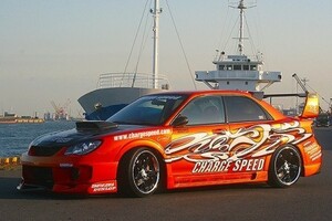 チャージスピード インプレッサ WRX GD# ワイドボディーキット 未塗装 CHARGE SPEED 撃速CHARGE SPEED 撃速チャージスピード