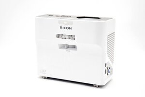 RICOH/リコー 3600lm 超短焦点プロジェクター□PJ WX4153N ランプ使用52時間 中古【訳あり品】